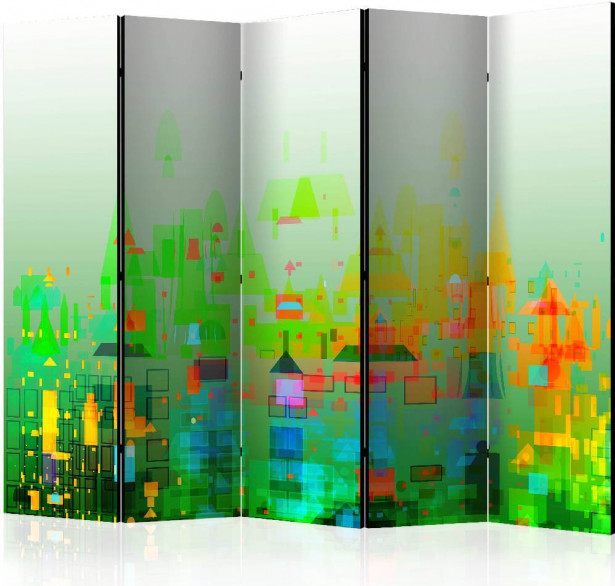 Sermi Artgeist Abstract City II, 225x172cm