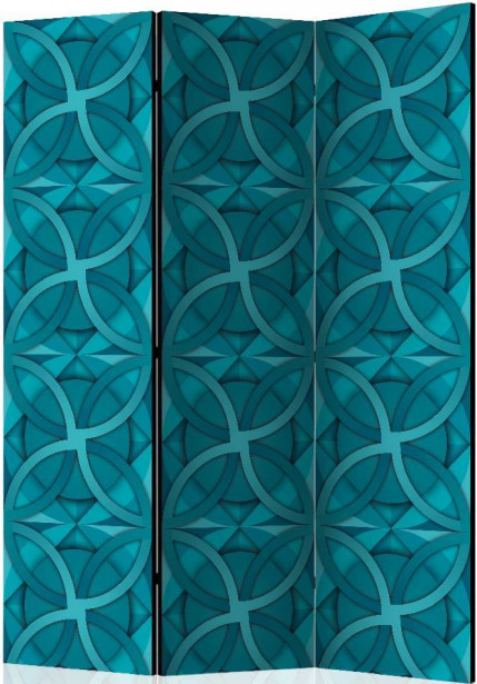 Sermi Artgeist Geometric Turquoise, 135x172cm