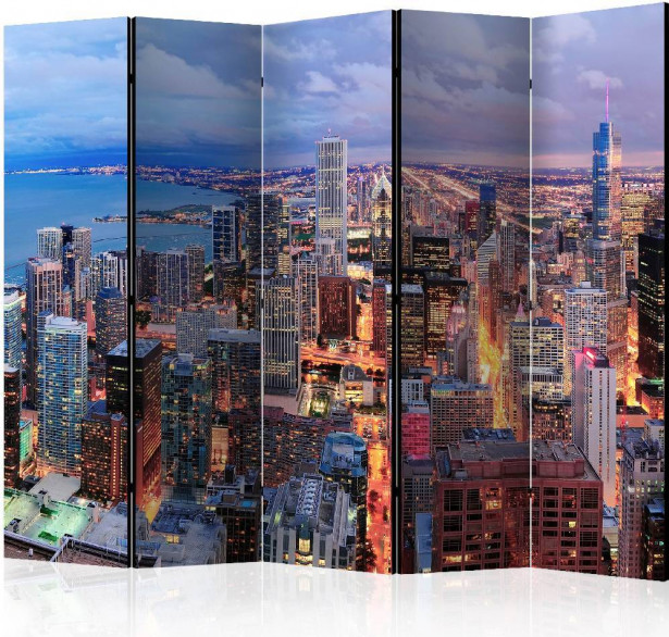 Sermi Artgeist Illuminated Chicago II, 225x172cm