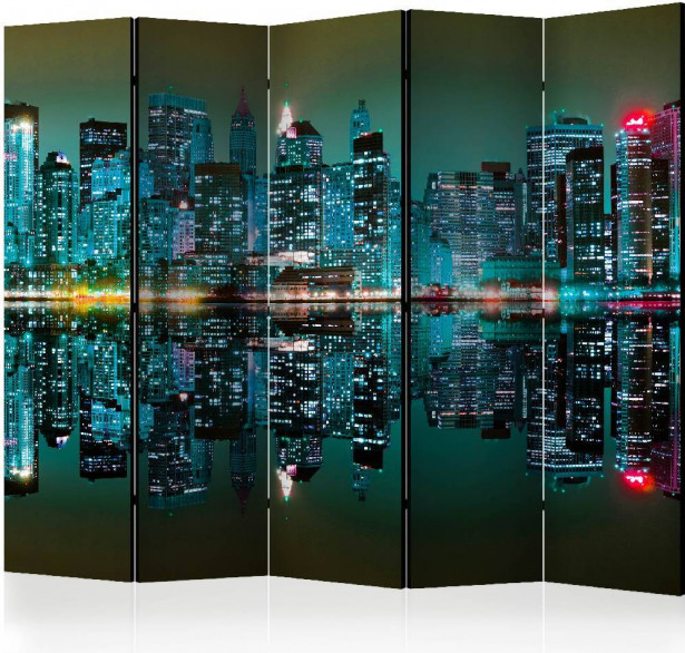 Sermi Artgeist Gold reflections - NYC II, 225x172cm