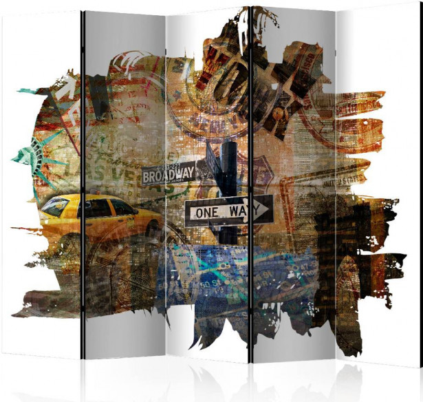 Sermi Artgeist New York Collage II, 225x172cm
