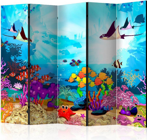 Sermi Artgeist Colourful Fish II, 225x172cm