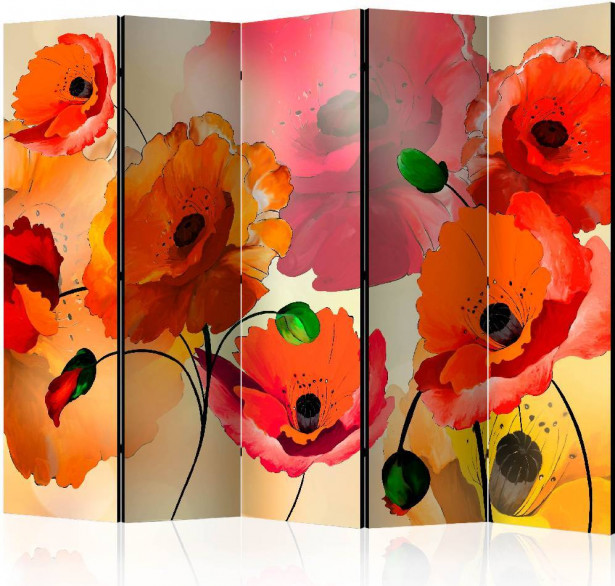 Sermi Artgeist Velvet poppies, 225x172cm