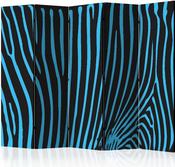 Sermi Artgeist Turquoise Zebra Pattern II, 225x172cm