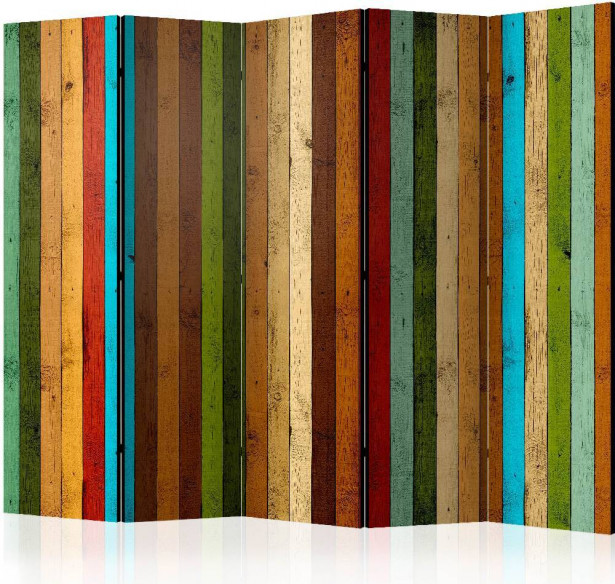 Sermi Artgeist Wooden rainbow II, 225x172cm