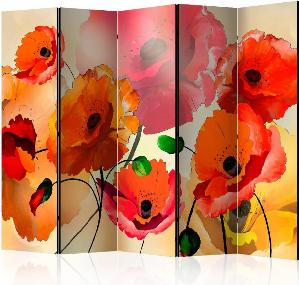 Sermi Artgeist Velvet Poppies III, 225x172cm