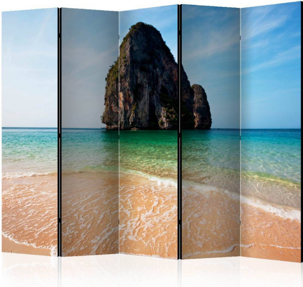 Sermi Artgeist Rock formation by shoreline, Andaman Sea, Thailand II, 225x172cm