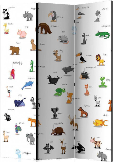 Sermi Artgeist Animals for children, 135x172cm