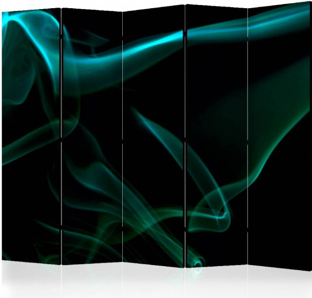 Sermi Artgeist Blue smoke waves II, 225x172cm