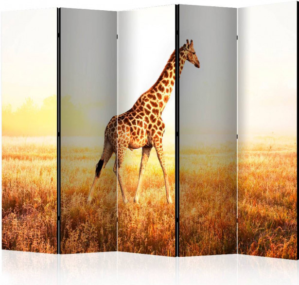 Sermi Artgeist giraffe - walk II, 225x172cm