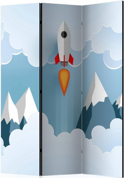 Sermi Artgeist Rocket in the Clouds, 135x172cm