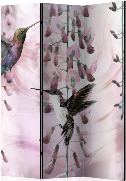 Sermi Artgeist Flying Pink Hummingbirds, 135x172cm