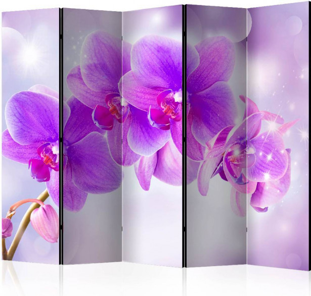 Sermi Artgeist Purple Orchids II, 225x172cm