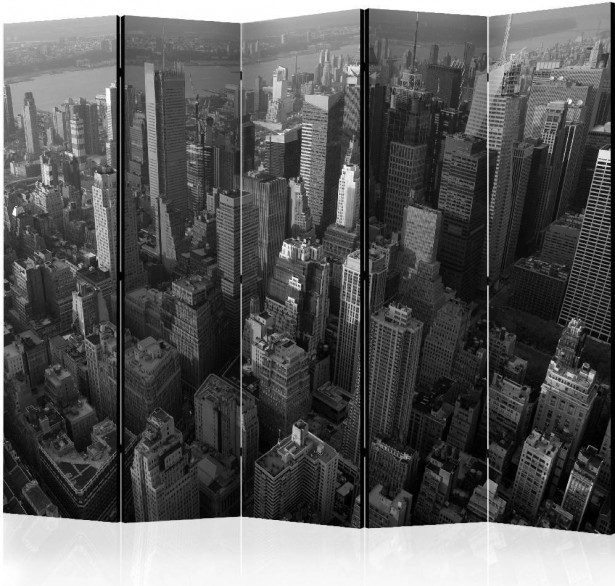 Sermi Artgeist New York: skyscrapers - Bird's eye view II, 225x172cm