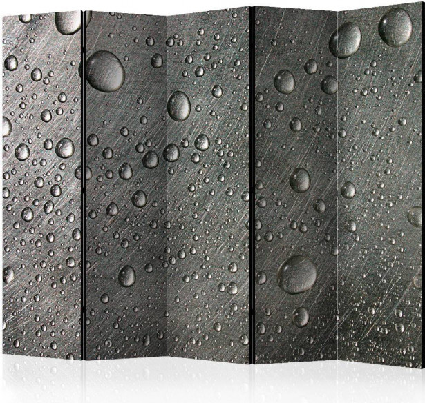 Sermi Artgeist Steel surface with water drops II, 225x172cm