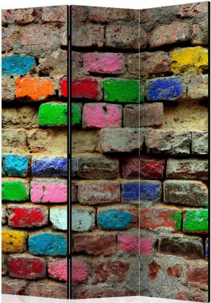 Sermi Artgeist Colourful Bricks, 135x172cm