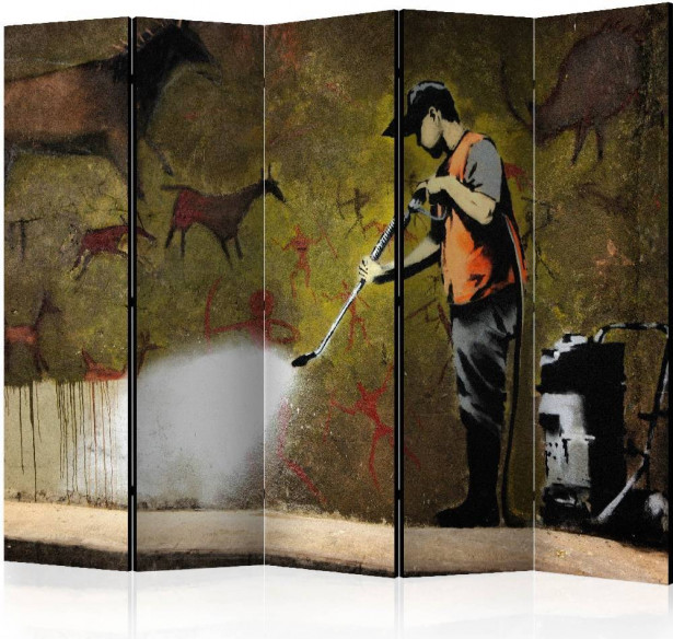 Sermi Artgeist Banksy - Cave Painting II, 225x172cm