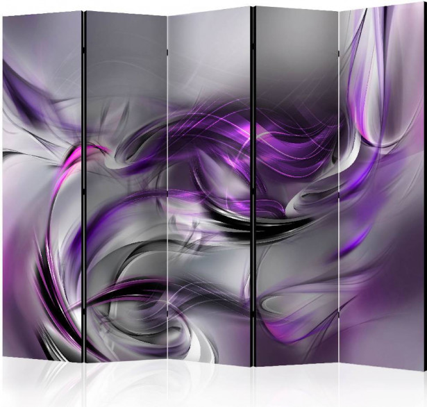 Sermi Artgeist Purple Swirls II II, 225x172cm