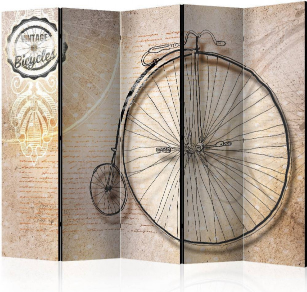 Sermi Artgeist Vintage bicycles - sepia II, 225x172cm