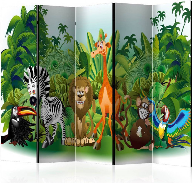 Sermi Artgeist Jungle Animals II, 225x172cm