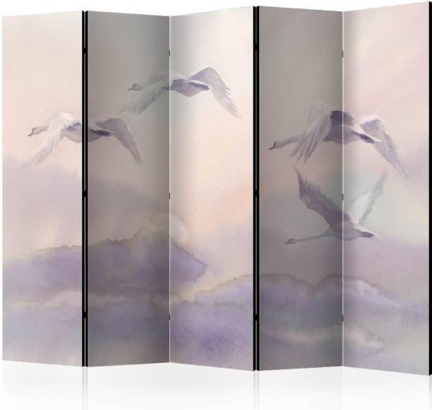 Sermi Artgeist Flying Swans II, 225x172cm