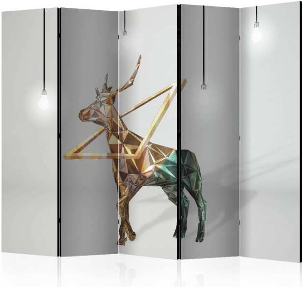 Sermi Artgeist Deer 3D II, 225x172cm