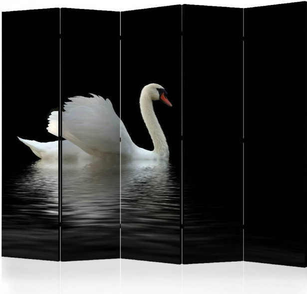 Sermi Artgeist Swan - Black and white II, 225x172cm