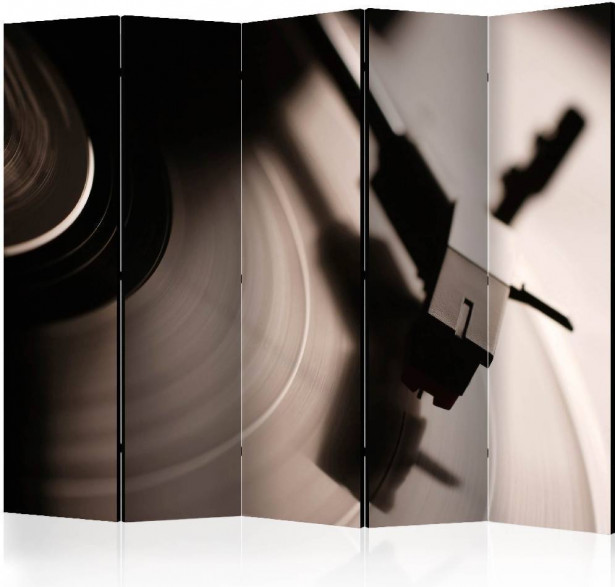 Sermi Artgeist Gramophone and vinyl record II, 225x172cm