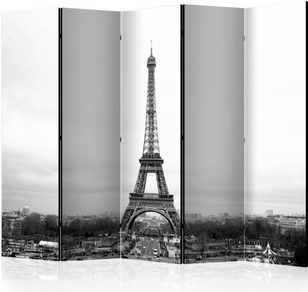 Sermi Artgeist Paris: black and white photography, 225x172cm