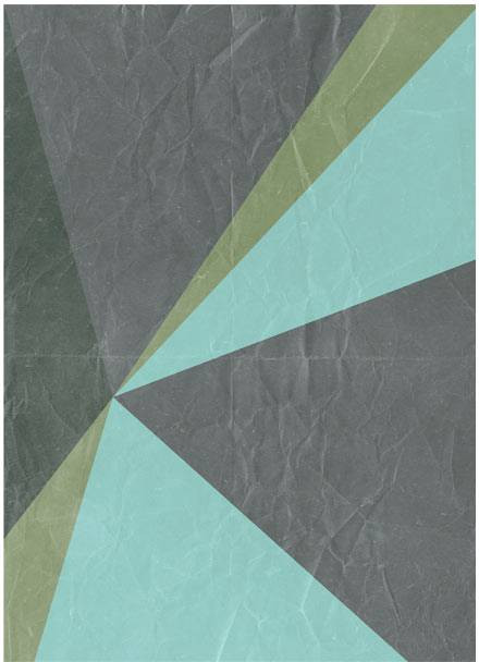 Tapetti Artgeist Gray triangles, 50x1000cm