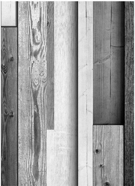Tapetti Artgeist Gray wood, 50x1000cm