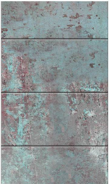 Tapetti Artgeist Turquoise Concrete, 50x1000cm