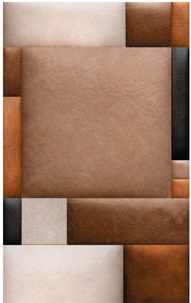 Tapetti Artgeist Leather blocks, 50x1000cm