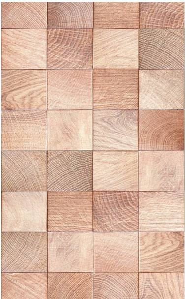 Tapetti Artgeist Wooden geometry, 50x1000cm