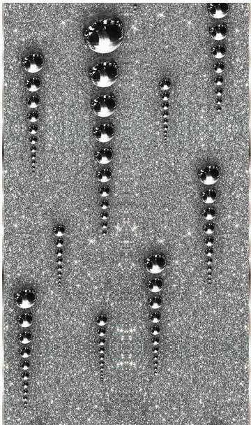 Tapetti Artgeist Graphite icicles, 50x1000cm