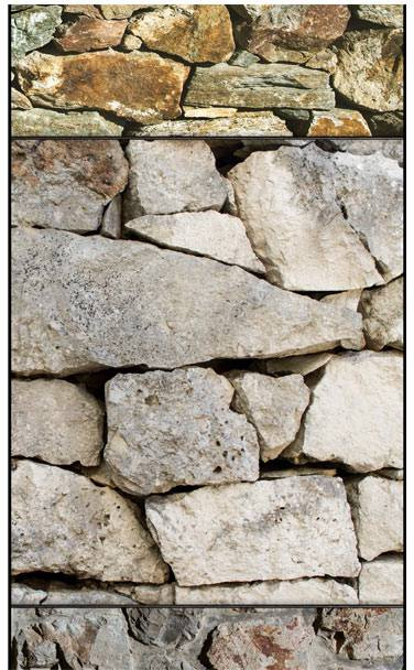 Tapetti Artgeist Puzzle with stones, 50x1000cm