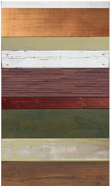 Tapetti Artgeist Rainbow-colored wood tones, 50x1000cm