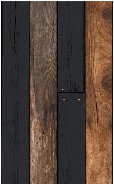 Tapetti Artgeist Wooden duo, 50x1000cm