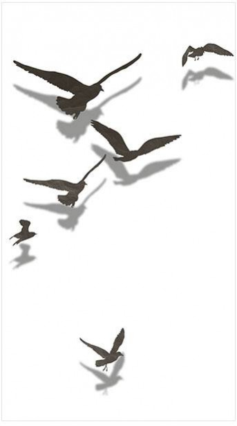 Tapetti Artgeist Free Birds, 50x1000cm