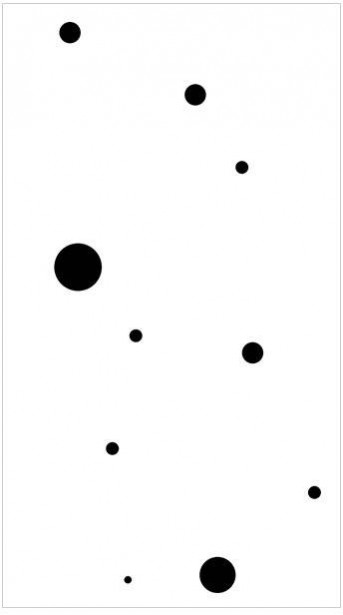 Tapetti Artgeist Stylish Dots, 50x1000cm