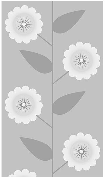 Tapetti Artgeist  Floral Pattern, 50x1000cm