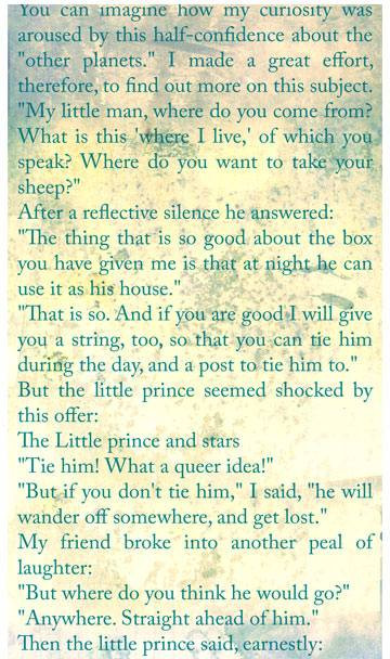 Tapetti Artgeist The Little Prince - Tales Of Life, 50x1000cm