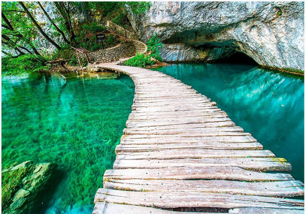 Sisustustarra Artgeist Plitvice Lakes National Park, Croatia, eri kokoja