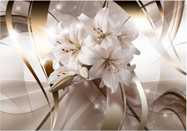 Sisustustarra Artgeist Lily Bunch, eri kokoja