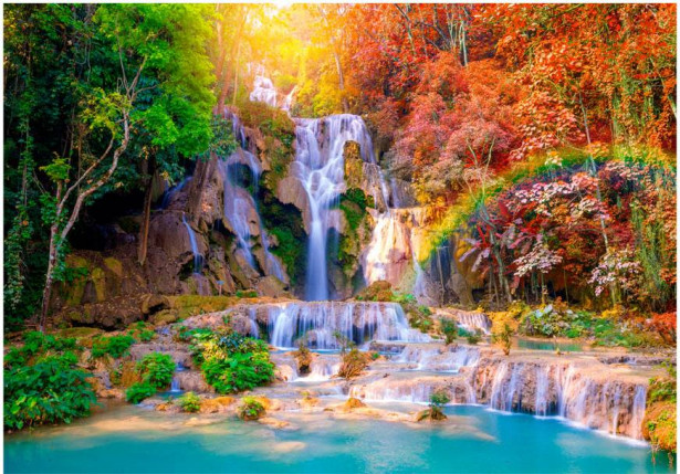 Sisustustarra Artgeist Tat Kuang Si Waterfalls, eri kokoja