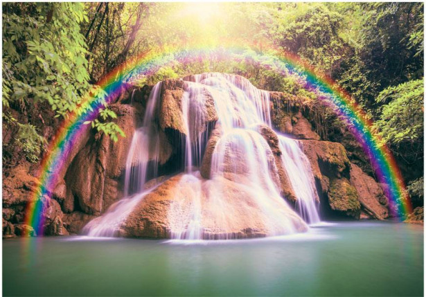 Sisustustarra Artgeist Magical Waterfall, eri kokoja