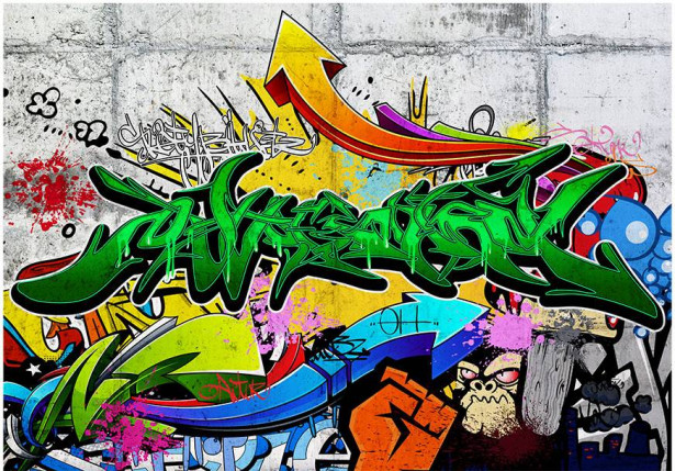 Sisustustarra Artgeist Urban Graffiti, eri kokoja