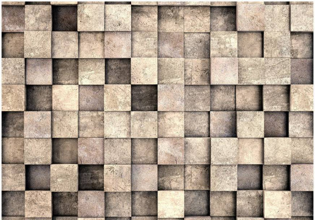 Sisustustarra Artgeist Beige Squares, eri kokoja