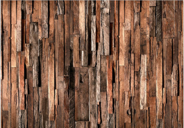 Sisustustarra Artgeist Wooden Curtain II, eri kokoja
