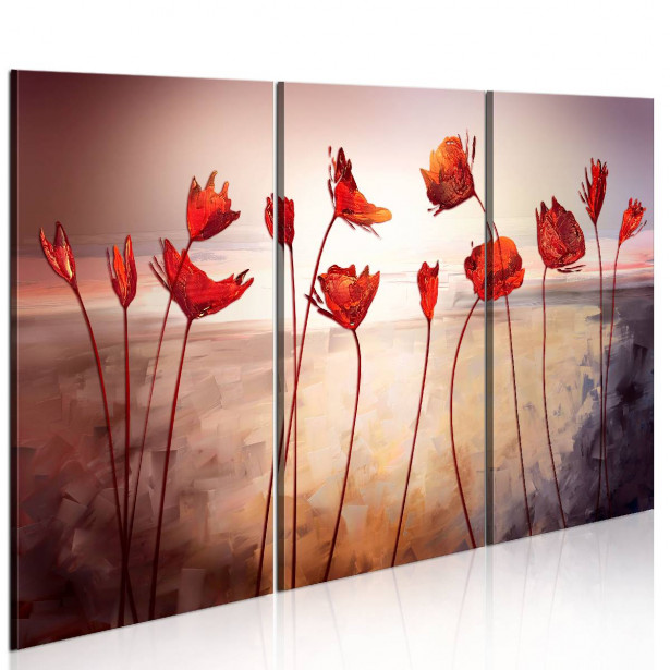 Taulu Artgeist Bright red poppies eri kokoja